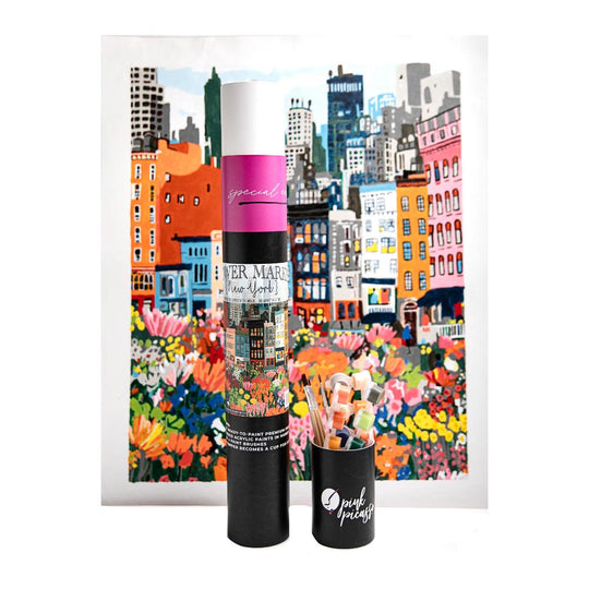 Flower Market - New York Paint By Number banner