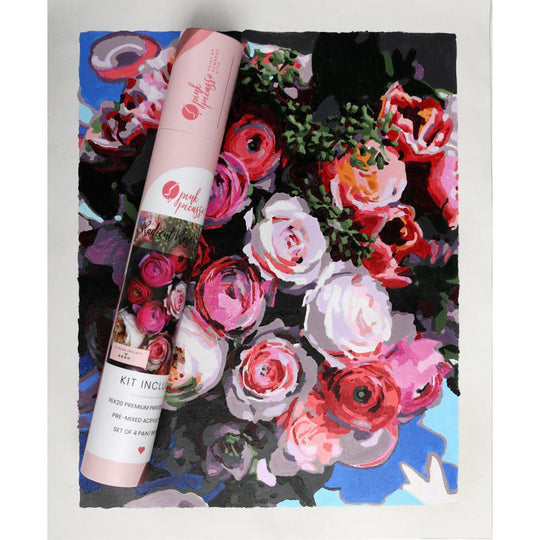 Radiant Rose - Paint By Number banner