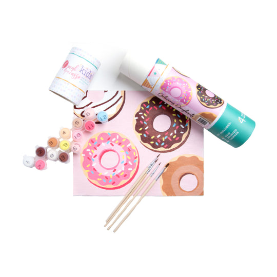 Delicious Doughnuts - Paint By Number banner