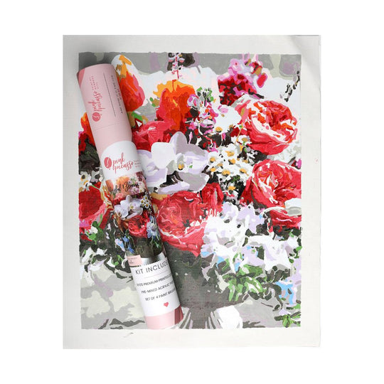 Blissful Blooms - Paint By Number banner