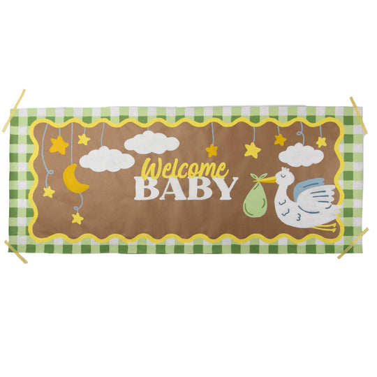Welcome Baby - DIY Banner banner