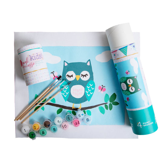 Olivia Owl - Paint By Number banner