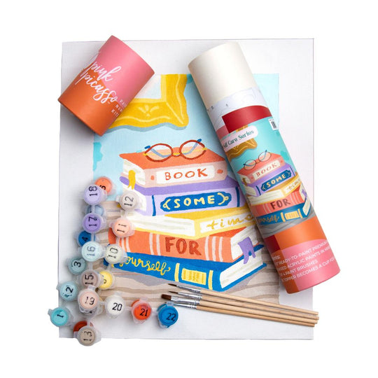 Book Some Time - Paint By Number banner